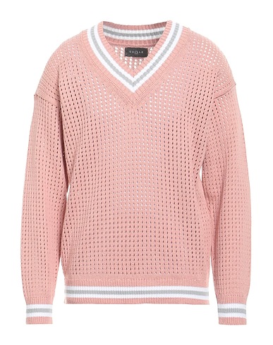GAëLLE Paris Πουλόβερ Απαλό ροζ 50% Βαμβάκι, 50% Ακρυλικό