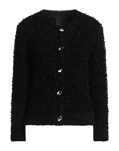 GIVENCHY Cardigan Black 51% Wool, 37% Viscose, 10% Polyamide, 2% Elastane