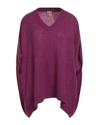 LA MÊME ROAD Jumper Mauve 44% Acrylic, 26% Polyamide, 20% Superkid mohair, 10% Wool