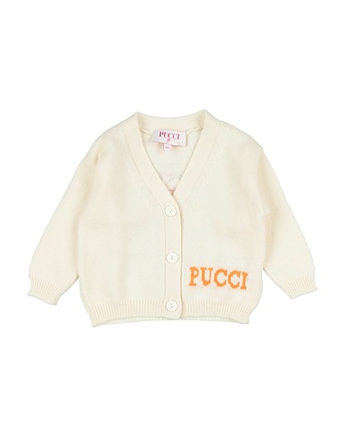PUCCI Cardigan Ivory 90% Wool, 10% Cashmere, Viscose, Polyamide, Merino Wool