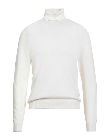 ALPHA STUDIO Polo neck Ivory 40% Wool, 30% Viscose, 20% Polyamide, 10% Cashmere