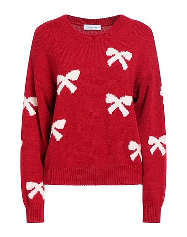 GIORGIA  & JOHNS Jumper Red 62% Acrylic, 23% Wool, 10% Alpaca wool, 4% Nylon, 1% Elastane