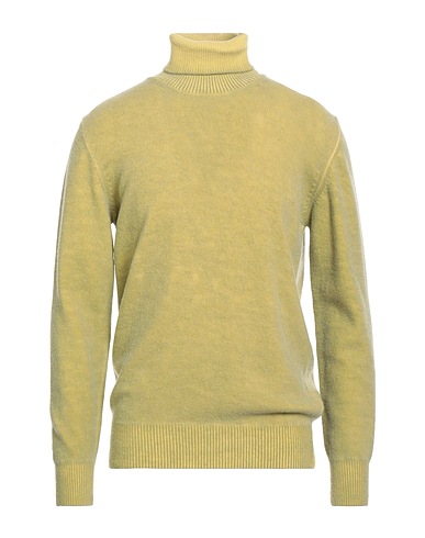 PAUL MIRANDA Polo neck Light green 80% Wool, 20% Polyamide