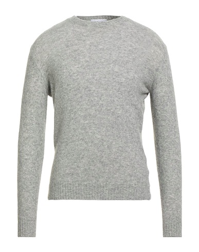 FILIPPO DE LAURENTIIS Cashmere jumper Grey 71% Cashmere, 19% Silk, 10% Polyester
