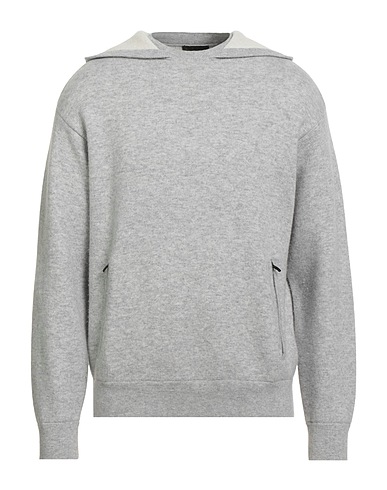 EMPORIO ARMANI Pullover Hellgrau 93% Schurwolle, 3% Kaschmir, 3% Polyamid, 1% Elastan