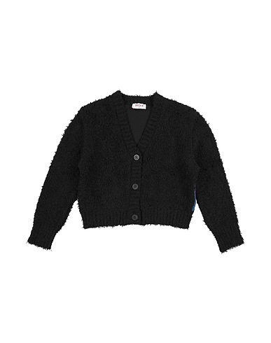 PUCCI Cardigan Nero 50% Cotone, 50% Poliestere, Viscosa