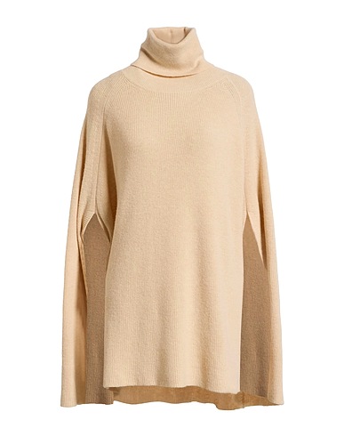 ALESSIA SANTI Cloak Beige 40% Polyamide, 30% Viscose, 25% Wool, 5% Cashmere