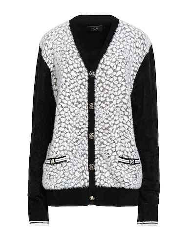 AMIRI Cardigan Black 62% Polyamide, 38% Viscose