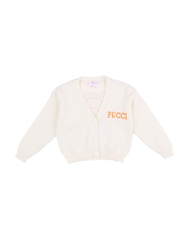PUCCI Cardigan Ivory 90% Wool, 10% Cashmere, Viscose, Polyamide, Polyester