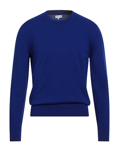 ALAIN FRACASSÍ Cashmere jumper Bright blue 100% Cashmere