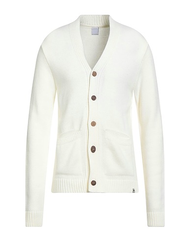 WHY NOT BRAND Cardigan Cream 70% Acrylic, 30% Wool
