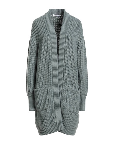 FEDELI Cardigan Sage green 100% Cashmere