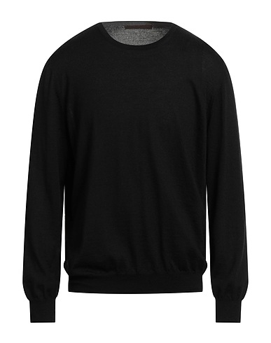 VIADESTE Cashmere jumper Black 70% Cashmere, 30% Silk
