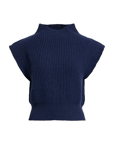 VICOLO Turtleneck Midnight blue 40% Viscose, 30% Polyamide, 25% Wool, 5% Cashmere