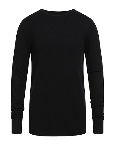 MASNADA Maglia in Cachemire Nero 100% Cachemire