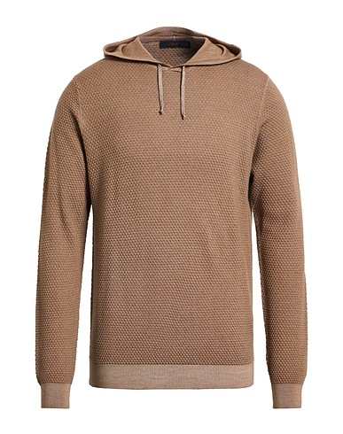 JEORDIE'S Pullover Nocciola 100% Lana Merino