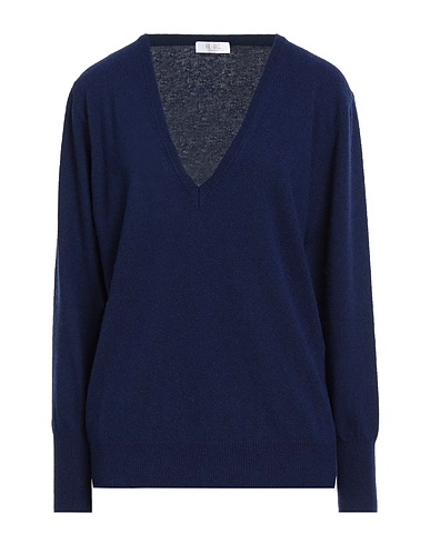 FILBEC Jumper Navy blue 40% Wool, 30% Viscose, 20% Polyamide, 10% Cashmere