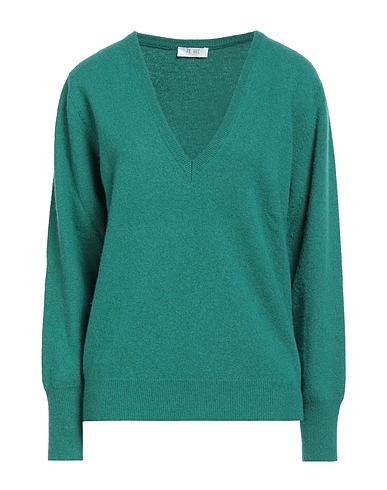 FILBEC Jumper Emerald green 40% Wool, 30% Viscose, 20% Polyamide, 10% Cashmere
