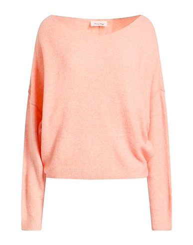 AMERICAN VINTAGE Jumper Apricot 48% Polyamide, 32% Wool, 16% Acrylic, 4% Elastane