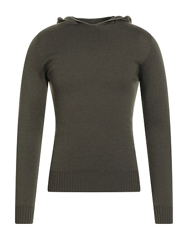 NE PAS Sweater Military green 100% Merino Wool