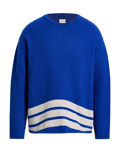 EMPORIO ARMANI Pullover Blau 80% Wolle, 20% Polyamid