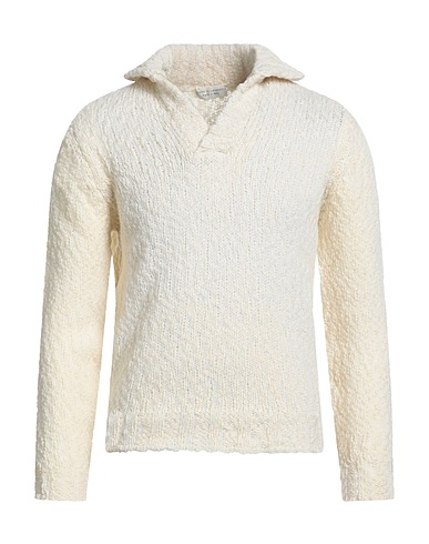 FILIPPO DE LAURENTIIS Sweater Cream 78% Merino Wool, 22% Polyamide