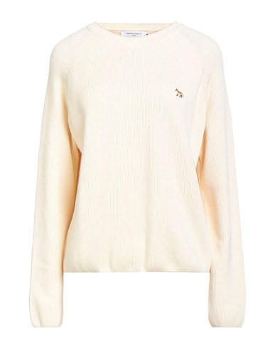 MAISON KITSUNÉ Sweater Cream 80% Cotton, 20% Wool