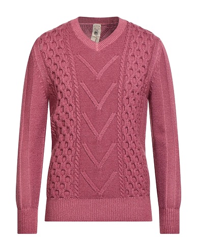 H953 Sweater Mauve 100% Merino Wool
