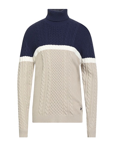 IN MY HOOD Rollkragenpullover Beige 66% Polyester, 27% Nylon, 7% Acryl