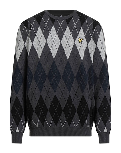 LYLE & SCOTT Sweater Charcoal 50% Lambswool, 50% Nylon