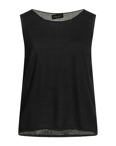 ROBERTO COLLINA Sweater NERO 100% Cotton