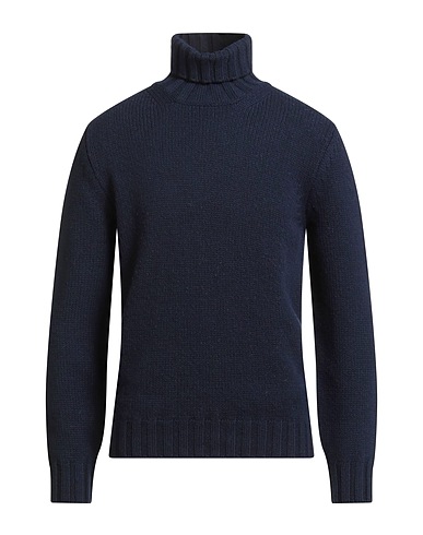 FILIPPO DE LAURENTIIS Dolcevita Blu navy 90% Super 120s Lana, 10% Cachemire