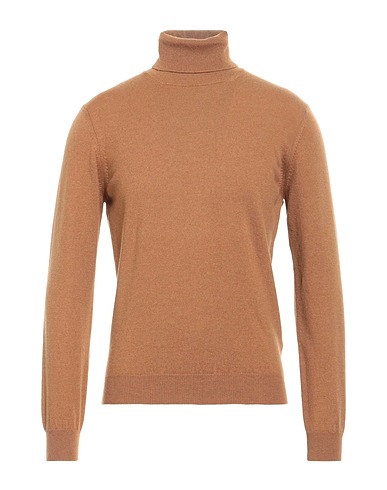 FILIPPO DE LAURENTIIS Cashmere blend Camel 100% Cashmere