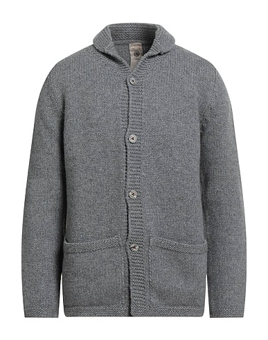 H953 Cardigan Grey 90% Merino Wool, 10% Cashmere