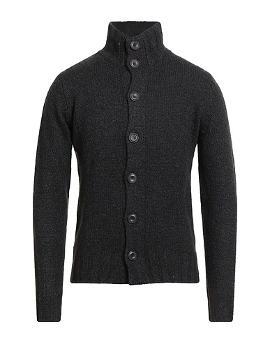 FILIPPO DE LAURENTIIS Cardigan Charcoal 90% Yak wool, 10% Merino Wool