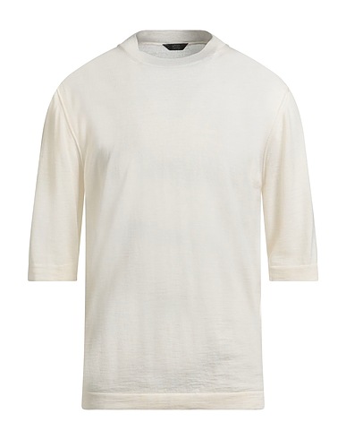 HōSIO Pullover Bianco 100% Lana