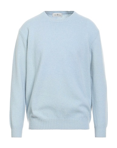 DELLA CIANA Sweater Sky blue 100% Merino Wool