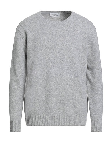 DELLA CIANA Sweater Light grey 100% Merino Wool