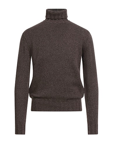FILIPPO DE LAURENTIIS Cashmere jumper Dark brown 100% Cashmere