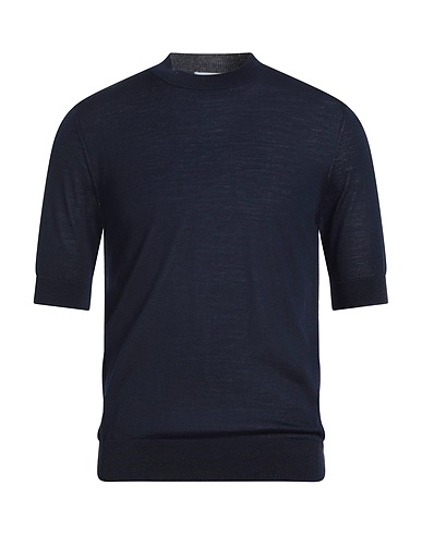BALLANTYNE Jumper Navy blue 100% Wool