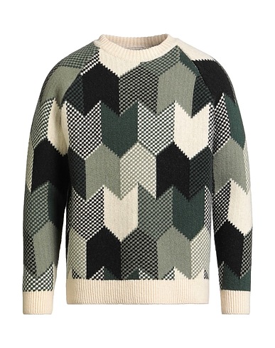 MAISON KITSUNÉ Jumper Green 92% Wool, 8% Cashmere