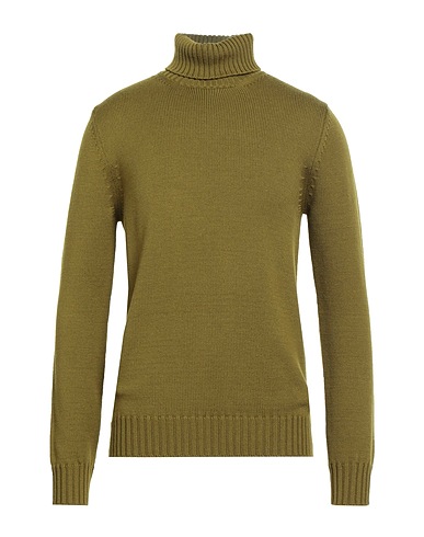 ALPHA STUDIO Polo neck 100% Merino Wool