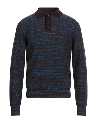 M MISSONI Jumper Dark brown 100% Wool
