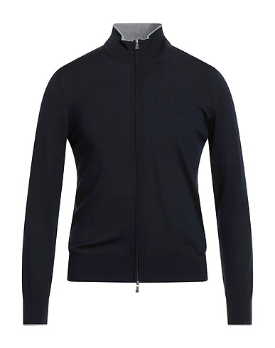 VIADESTE Cardigan Midnight blue 100% Virgin Wool