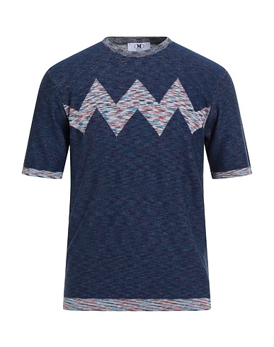 M MISSONI Sweater Navy 100% Cotton