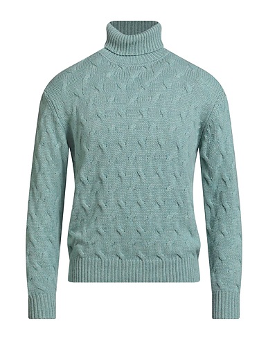 FILIPPO DE LAURENTIIS Cashmere jumper Turquoise 100% Cashmere
