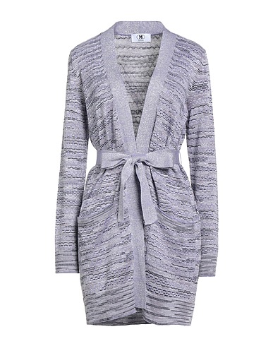 M MISSONI Cardigan Lilla 53% Cotone, 29% Lana, 11% Viscosa, 7% Fibra di metallo