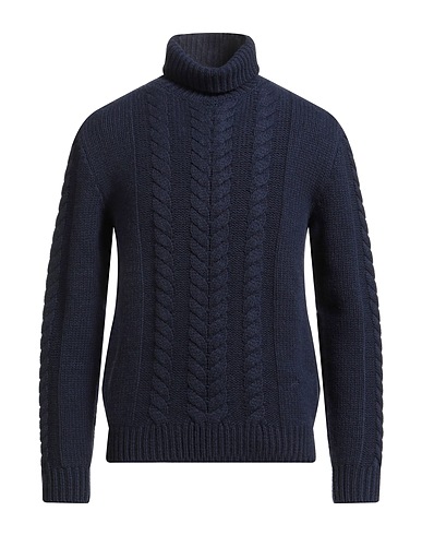 ISAIA Kaschmirpullover  Marineblau 100% Kaschmir