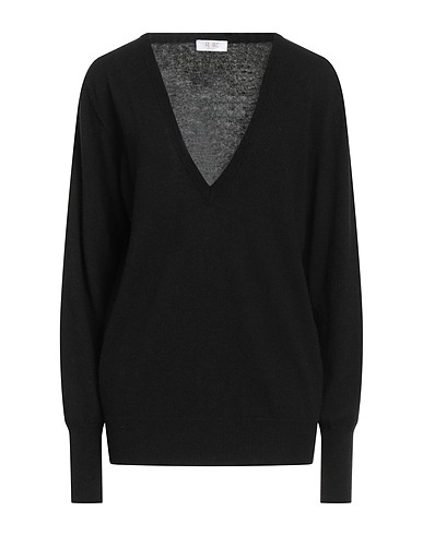 FILBEC Pullover Nero 40% Lana, 30% Viscosa, 20% Poliammide, 10% Cachemire
