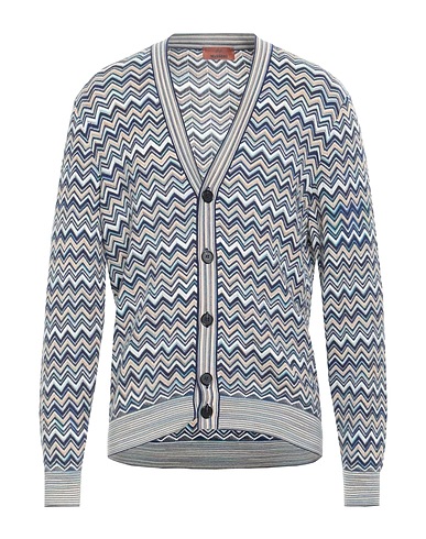MISSONI Cardigan Navy 56% Cotton, 31% Cashmere, 13% Silk